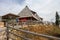 Bucolic Rural Mountain Village on a Spring Day