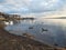 Bucolic scene of the lake of Trevignano