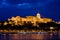 Buda Castle at Night in Budapest
