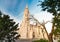 Buda temple church of Matthias. Budapest Castle District.