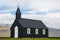 Budakirkja church on snaefellsnes peninsula in Iceland