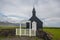 Budakirkja church on snaefellsnes peninsula in Iceland