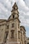 Budapest Basilica of Saint Stephen on a cloudy day