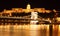 Budapest castle and chain bridge