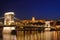 Budapest Chain Bridge and Royal palace
