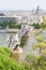 Budapest famous suspension bridge