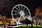 Budapest Ferris Wheel by night in Budapest