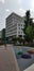 Budapest, Hungary - 2019.05.02.: Corvin square modern offices