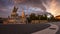 Budapest, Hungary - Beautiful morning lights at Fisherman`s Bastion