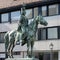 BUDAPEST, HUNGARY/EUROPE - SEPTEMBER 21 : Statue of Hadik Andras in Budapest Hungary on September 21, 2014