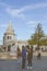 Budapest, Hungary - Nov 6, 2019: Fishermans Bastion in the Hungarian capital city. One of the best-known monuments in town, built