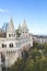 Budapest, Hungary - Nov 6, 2019: Fishermans Bastion in the Hungarian capital. One of the most popular monuments in town, built in