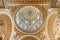 BUDAPEST, HUNGARY - OCTOBER 26, 2015: St. Stephen\'s Basilica in Budapest. Interior Details. Ceiling elements