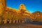 BUDAPEST, HUNGARY - OCTOBER 30: The Royal Palace in the Buda Castle of Budapest is one of the landmarks of the city.