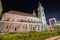 Budapest Inner City Church at night, Hungary