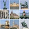 Budapest landmarks collage