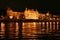 Budapest night scene from the river