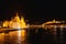 Budapest Parliament at night