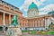 Budapest Royal Castle -Courtyard of the Royal Palace in Budapest