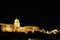 Budapest royal castle by night