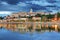 Budapest Royal palace with reflection, Hungary