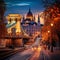 Budapest's dynamic cityscape at dusk