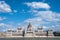 Budapest: Sightseeing Boat And Hungarian Parliament Building