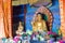 Budda Statues at Yongtai Temple. a famous historic site in Dengfeng, Henan, China.