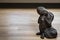 Buddah sculpture on desk - miniature buddah statue on desk