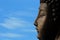 A buddha against a blue sky for enlightenment