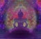 Buddha against Dark purple background