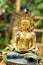 Buddha Amitayus statue from Tibet. Buddhism, meditation