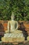 Buddha ancient statue in Thailand Historical Park