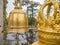 Buddha bell on LanPresrinakarin on top of Phu Kradueng mountain  in Loei City Thailand.