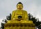 Buddha and bodhisattva gold statues Nepal buddhist temple Kathmandu