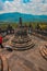 Buddha Borobudur temple at java indonesia yogakarta