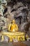 Buddha in the cave of Wat Tham Bua Tong temple