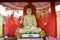 Buddha and disciples under Sacred Bodhi Tree at Sarnath