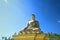 Buddha Dordenma statue on blue sky background, Giant Buddha, Thimphu, Bhutan