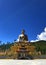 Buddha Dordenma Statue With  Blue Sky on a Sunny Day Front View, Thimphu, Bhutan
