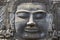 Buddha Face Portrait Ancient Khmer Sculpture Sangke Buddhist Temple Battambang Cambodia