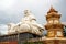 Buddha figure in a Buddhist Temple in Vietnam