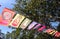 Buddha flag, prayer flags