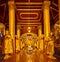 Buddha Footprint hall at Shwedagon complex