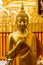 Buddha golden Statue in Doi Suthep Temple