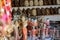 Buddha head at local souvenirs shop in Bagan historical area, Myanmar