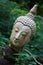 Buddha head In Wat Umong Chiangmai 3