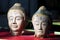 Buddha heads