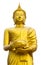 Buddha holding a golden bowl