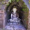 Buddha image in Mrauk U, Myanmar